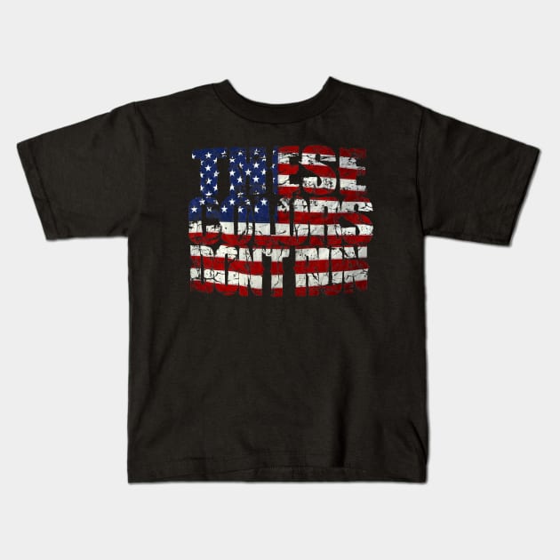 These colors dont run USA Kids T-Shirt by Shirtmatic street authentic rebel wear